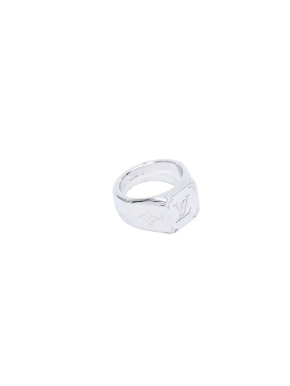 Louis Vuitton Silver Ring Signet